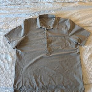 Men's Gray Polo Shirt